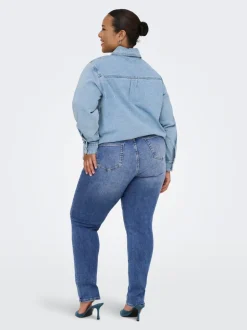CARSUI Mittlere Taille Slim Fit Jeans