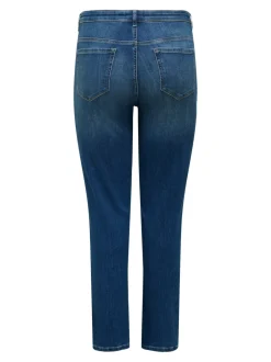 CARSUI Mittlere Taille Slim Fit Knöchellang Jeans