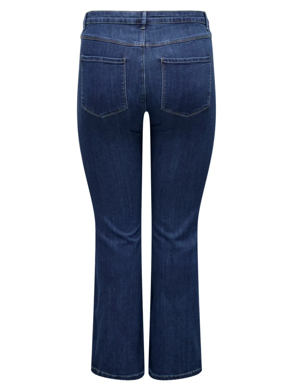 CARTHUNDER Mittlere Taille Flared Jeans