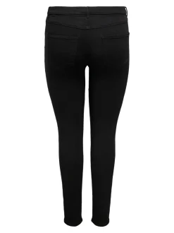 CARTHUNDER Mittlere Taille Skinny Fit Jeans
