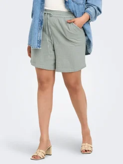 CARTHYRA Hohe Taille Normal geschnitten Shorts