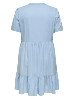 CARTIRI-CARO Leinen Kurzes Kleid