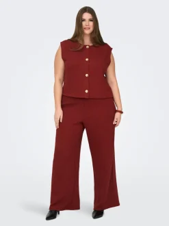 CARVICKI Flared Hose mit weitem Beinschnitt