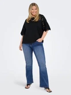 CARWILLY Hohe Taille Flared Jeans