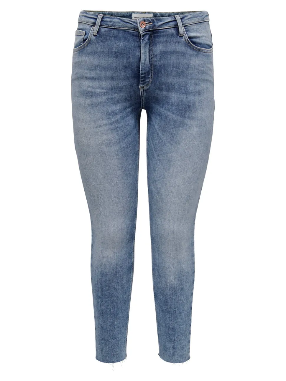 CARWILLY Mittlere Taille Skinny Fit Knöchellang Jeans