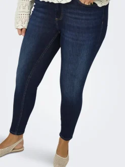 CARWILLY Skinny Fit Knöchellang Jeans