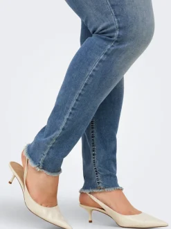 CARWILLY Skinny Fit Knöchellang Jeans
