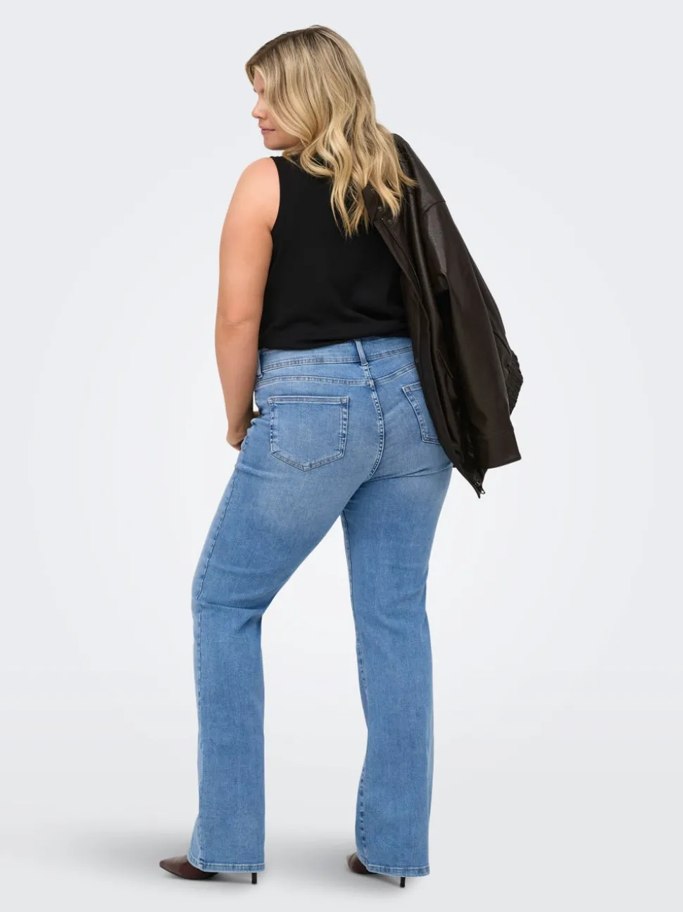CARWILLY Hohe Taille Flared Jeans