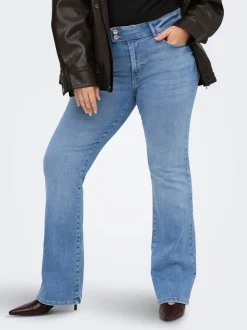 CARWILLY Hohe Taille Flared Jeans
