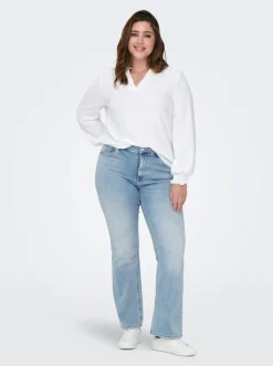 CARWILLY Hohe Taille Flared Jeans