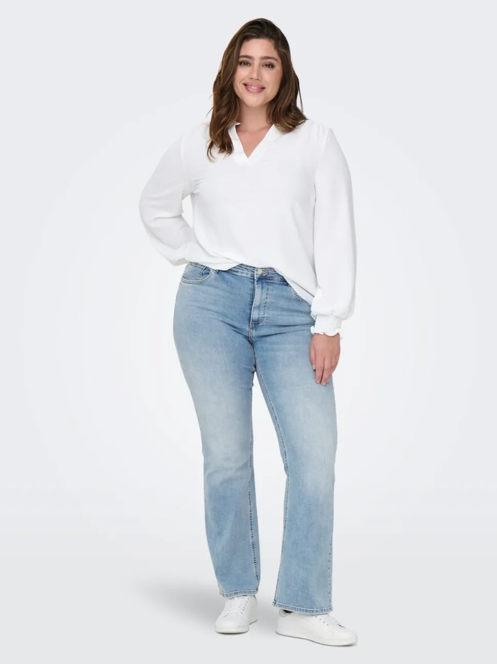 CARWILLY Hohe Taille Flared Jeans