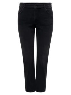 CARWILLY Hohe Taille Gerade geschnitten Jeans