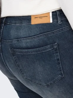 CARWILLY Hohe Taille Skinny Fit Knöchellang Jeans