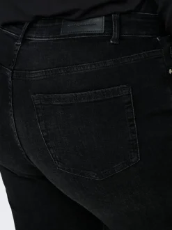CARWILLY Hohe Taille Weiter Beinschnitt Jeans