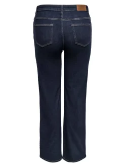 CARWILLY Hohe Taille Weiter Beinschnitt Jeans