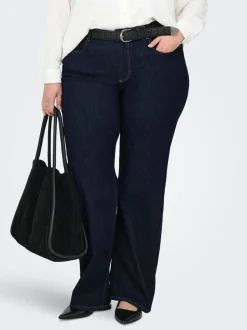 CARWILLY Hohe Taille wide Fit Jeans