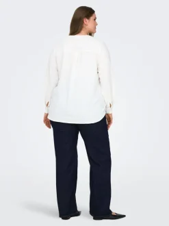 CARWILLY Hohe Taille wide Fit Jeans