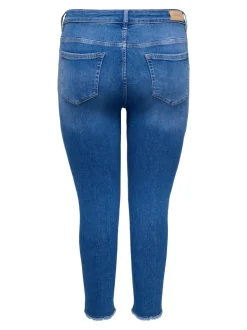 CARWILLY Mid Rise Skinny Fit Jeans