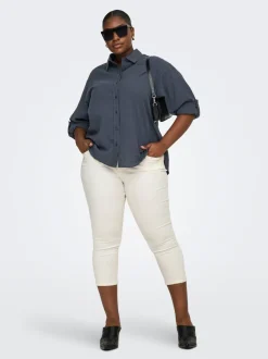 CARWILLY Mittlere Taille capri Skinny Fit Jeans
