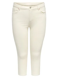 CARWILLY Mittlere Taille capri Skinny Fit Jeans