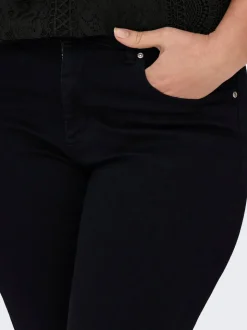 CARWILLY Mittlere Taille capri Skinny Fit Jeans