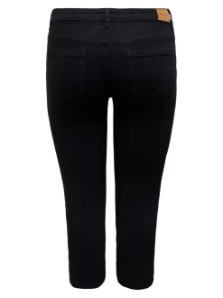 CARWILLY Mittlere Taille capri Skinny Fit Jeans