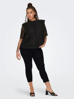 CARWILLY Mittlere Taille capri Skinny Fit Jeans