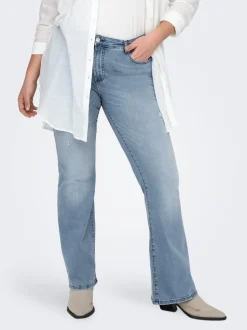 CARWILLY Mittlere Taille Flared Jeans
