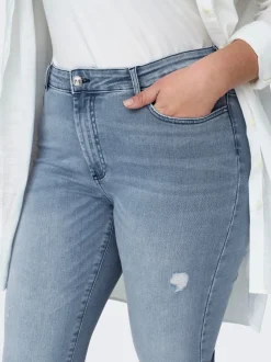CARWILLY Mittlere Taille Flared Jeans