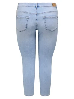 CARWILLY Mittlere Taille Skinny Fit Knöchellang Jeans