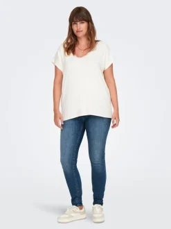 CARWILLY Mittlere Taille Skinny Fit Jeans