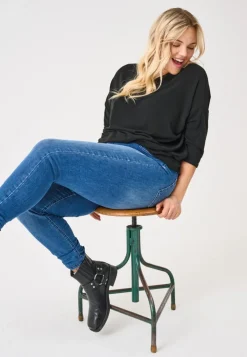 CARWILLY Mittlere Taille Skinny Fit Jeans