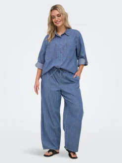 CARYASMIN Weiter Beinschnitt Hose mit weitem Beinschnitt
