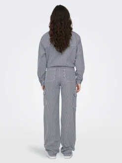 JDYABBY Weiter Beinschnitt Hose mit weitem Beinschnitt