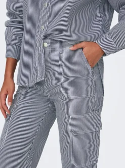 JDYABBY Weiter Beinschnitt Hose mit weitem Beinschnitt