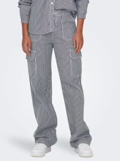 JDYABBY Weiter Beinschnitt Hose mit weitem Beinschnitt