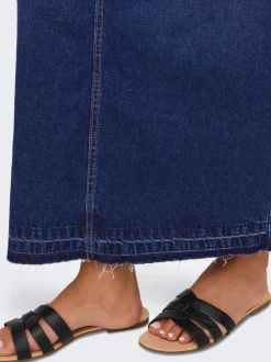 JDYBELLA Denim Jeansrock Langer Rock