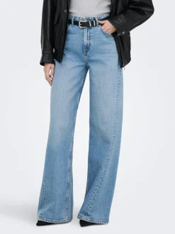 JDYCARINA Hohe Taille Weiter Beinschnitt Jeans