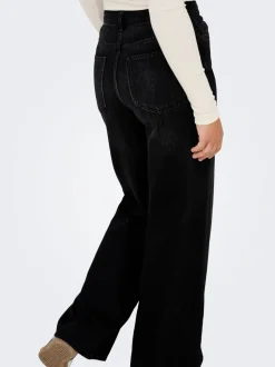 JDYCARINA Hohe Taille Weiter Beinschnitt Jeans