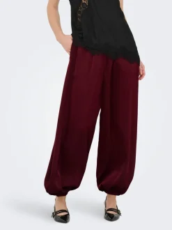 JDYCASSY Ballon Schnitt Hose mit weitem Beinschnitt