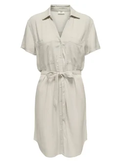 JDYCAYA Leinen Kurzes Kleid