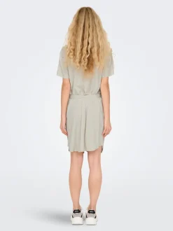 JDYCAYA Leinen Kurzes Kleid