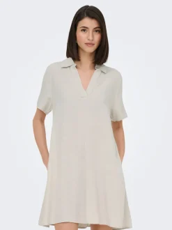 JDYCAYA Leinen Kurzes Kleid