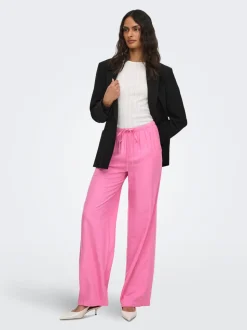 JDYCAYA Weiter Beinschnitt Leinen Hose