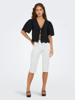 JDYCHICAGO Normal geschnitten capri Hose