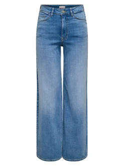 JDYFELINA-FINA Hohe Taille Weiter Beinschnitt Jeans