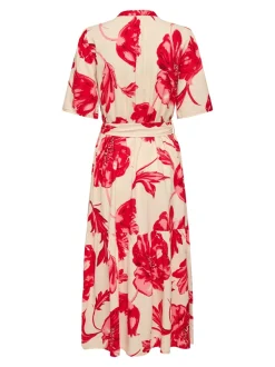 JDYFLORA Midikleid
