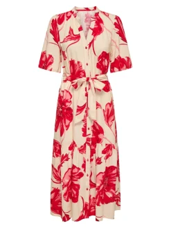 JDYFLORA Midikleid