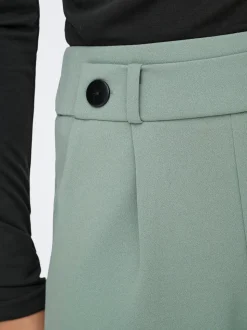 JDYGEGGO Weiter Beinschnitt Hose mit weitem Beinschnitt