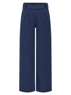 JDYGEGGO Weiter Beinschnitt Hose mit weitem Beinschnitt